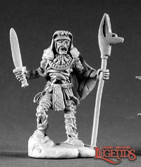 Reaper Miniatures Khalith the Black, Mummy King of Hakir Undead 02166 (metal)