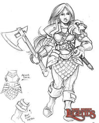Iris Female Gnome 02772 (metal)