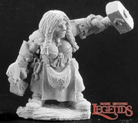 Magda Mintsilver, Female Dwarf 02978 (metal)