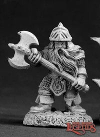 Gar Ironhorn Dwarf Fighter 03002 (metal)