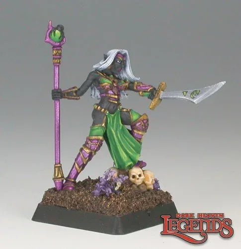 Carinth, Dark Elf Sorceress 03193 (metal)