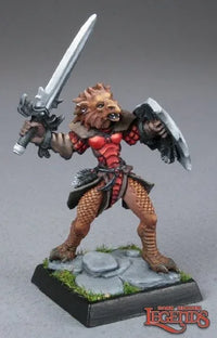 Na'Kaat, Female Half Dragon Paladin 03403 (metal)