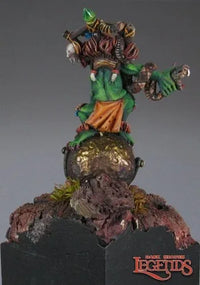 Ghoul Witch on Cauldron 03453 (metal)