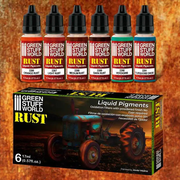 Liquid Pigments Set 6x - Rust - Roest 10126