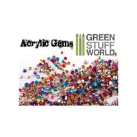 Micro Acrylic Gems - 1mm to 2.5mm 1033