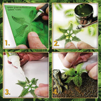 Papieren Planten - Lasercut Paper Plants Varen / Fern 10363