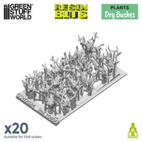 3D printed set - Dry Bushes 10406