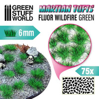 Martian Fluor Tufts - FLUOR WILDFIRE GREEN 10677