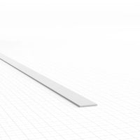 Green Stuff World uPVC Plasticard - Profile Xtra-thin 0.25mm x 3mm 10825