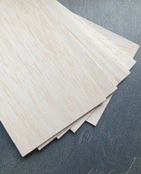 Scenery en Zo Balsa Planken