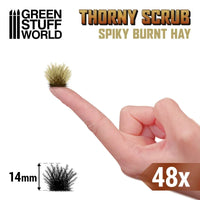 Thorny Spiky Scrubs - BURNT HAY 11504