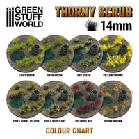 Thorny Spiky Scrubs - BURNY BROWN 11506