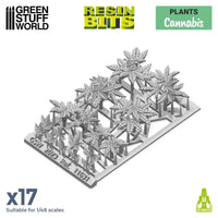 3D printed set - Cannabis 11631