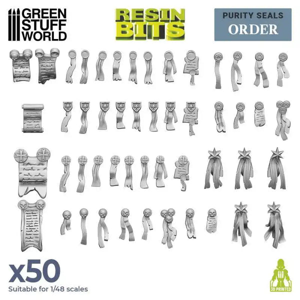 Purity Seals - ORDER set x50 11633