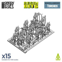 3D printed set - Torches 12241