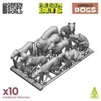 3D printed set - Dogs 12291