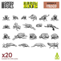 3D printed set - Frogs and Toads 12294
