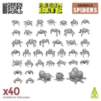 3D printed set - Small Spiders 12296