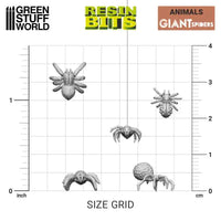 3D printed set - Big Spiders 12297