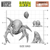 3D printed set - Monster Spiders 12299