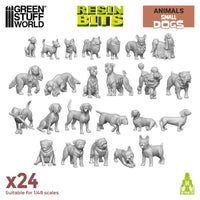 3D printed set - Small Dogs 12303