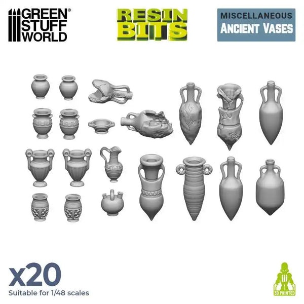 3D printed set - Ancient Vases 12359