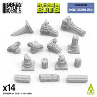 Green Stuff World Greek Column Ruins 1:48-1:35 12386