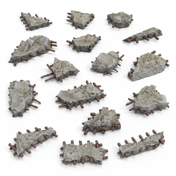 Green Stuff World Concrete Ruins 1:48-1:35 12690