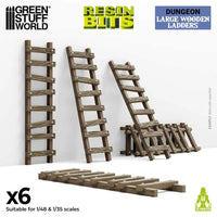 Large Wooden Ladders 1-48-1-35  12720
