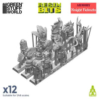 3D printed set - Old World Knight Helmets12x 12788