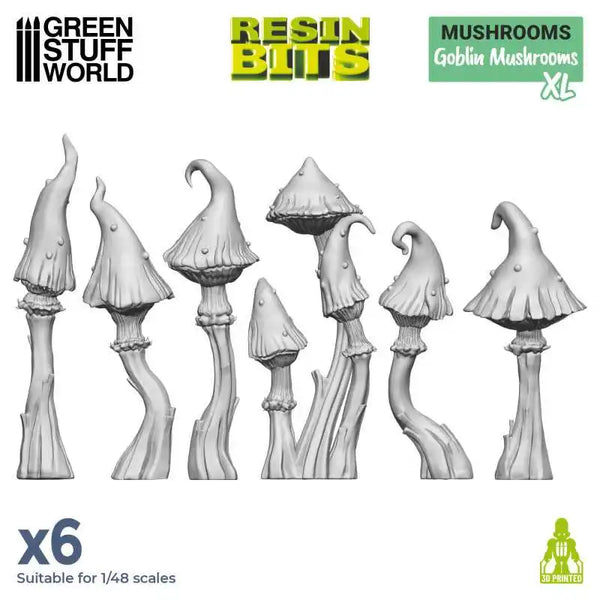 3D printed set - Goblin Mushrooms XL 12961