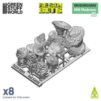 3D printed set - Wild Mushrooms XL 12962