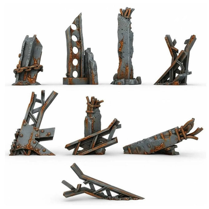 Green Stuff World Industrial Metal Beams 13206