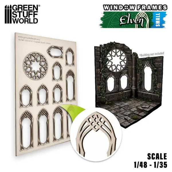 Elven Miniature Windows - Small 13262