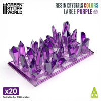 PURPLE Resin Crystals - Large 13515