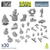 Green Stuff World Christmas Decorations set 1:48-1:35 13595