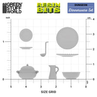 Green Stuff World Dinnerware 1:48-1:35 13634