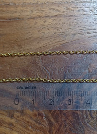 Schakel Ketting Goud (Look) 2.0 mm 5 mtr