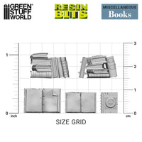 3D Printed Set - Resin Books 2012