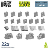 3D Printed Set - Resin Books 2012