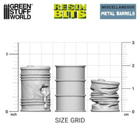 12x Resin Barrels - Vaten 2048a