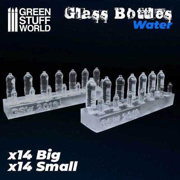 Water Bottles resin set 28x - Water Flessen 2199