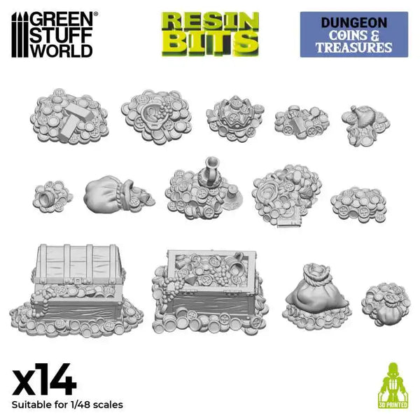 3D printed set - Treasure Pieces 2305