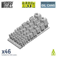 46x Resin Oil Cans - Olie Vaten 2363
