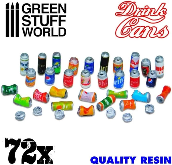 Resin Drink Cans 72x 2397