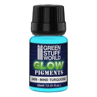 Glow in the Dark Pigments - MIND TURQUOISE 2409