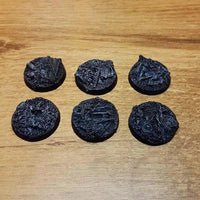 Nurgle Bases 25 mm Ronde Bases 6 stuks