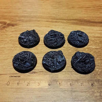 Nurgle Bases 25 mm Ronde Bases 6 stuks