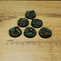 Nurgle Bases 25 mm Ronde Bases 6 stuks
