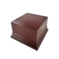 Green Stuff World Square Top Display Plinth 8x8 cm - Hazelnut Brown 2704